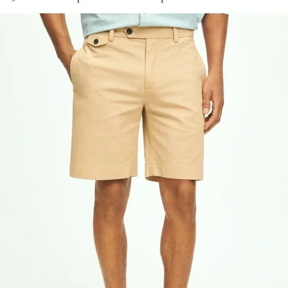 Brooks Brothers • Supima Cotton Flat Front Shorts - Picture 1 of 10